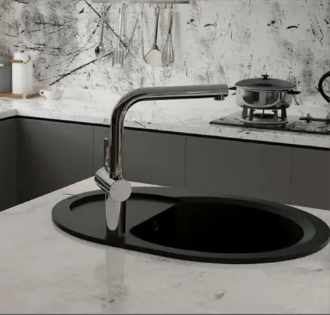 تفاوت سینک توکار با روکار