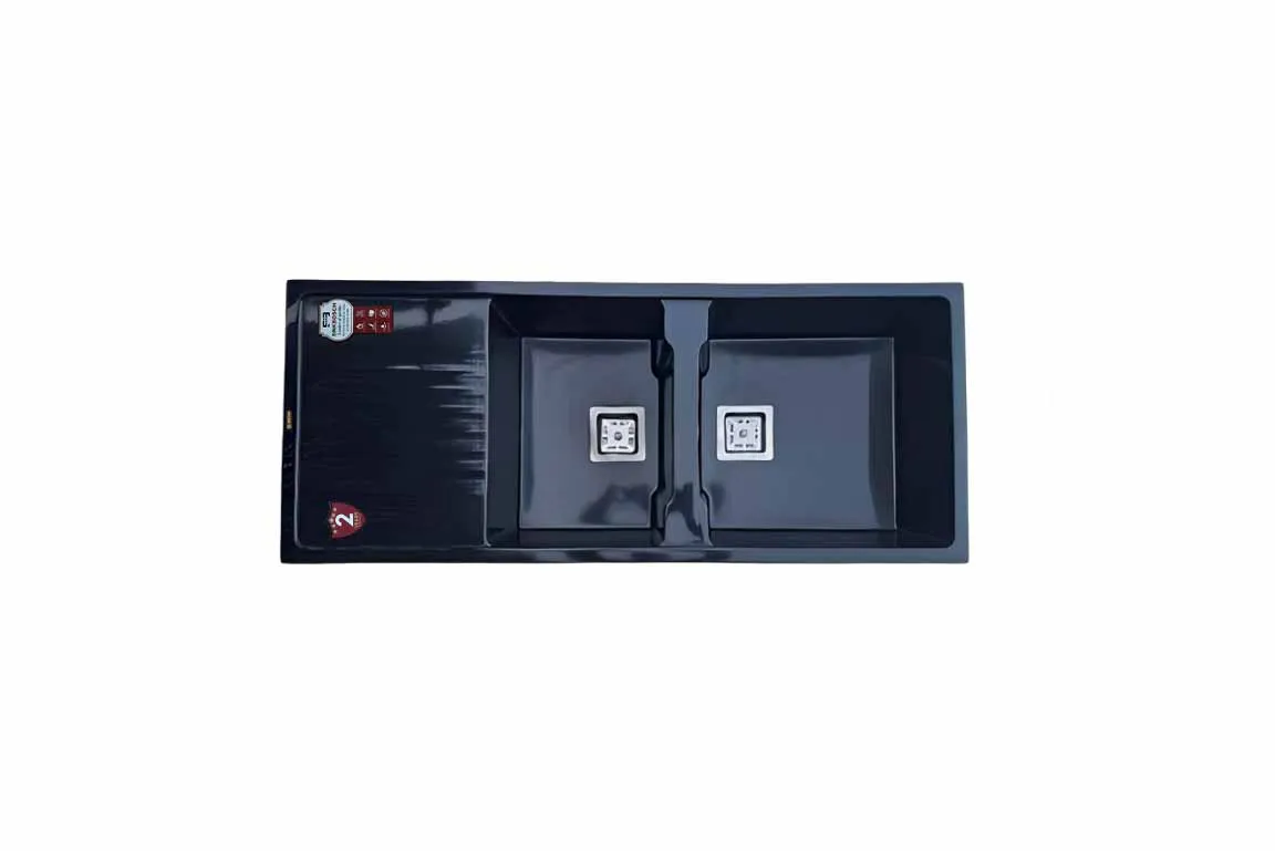 سینک گرانیتی دو لگنه مدل H1000