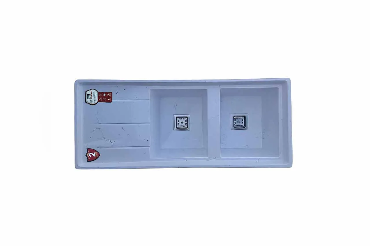 سینک گرانیتی دو لگنه مدل H1001