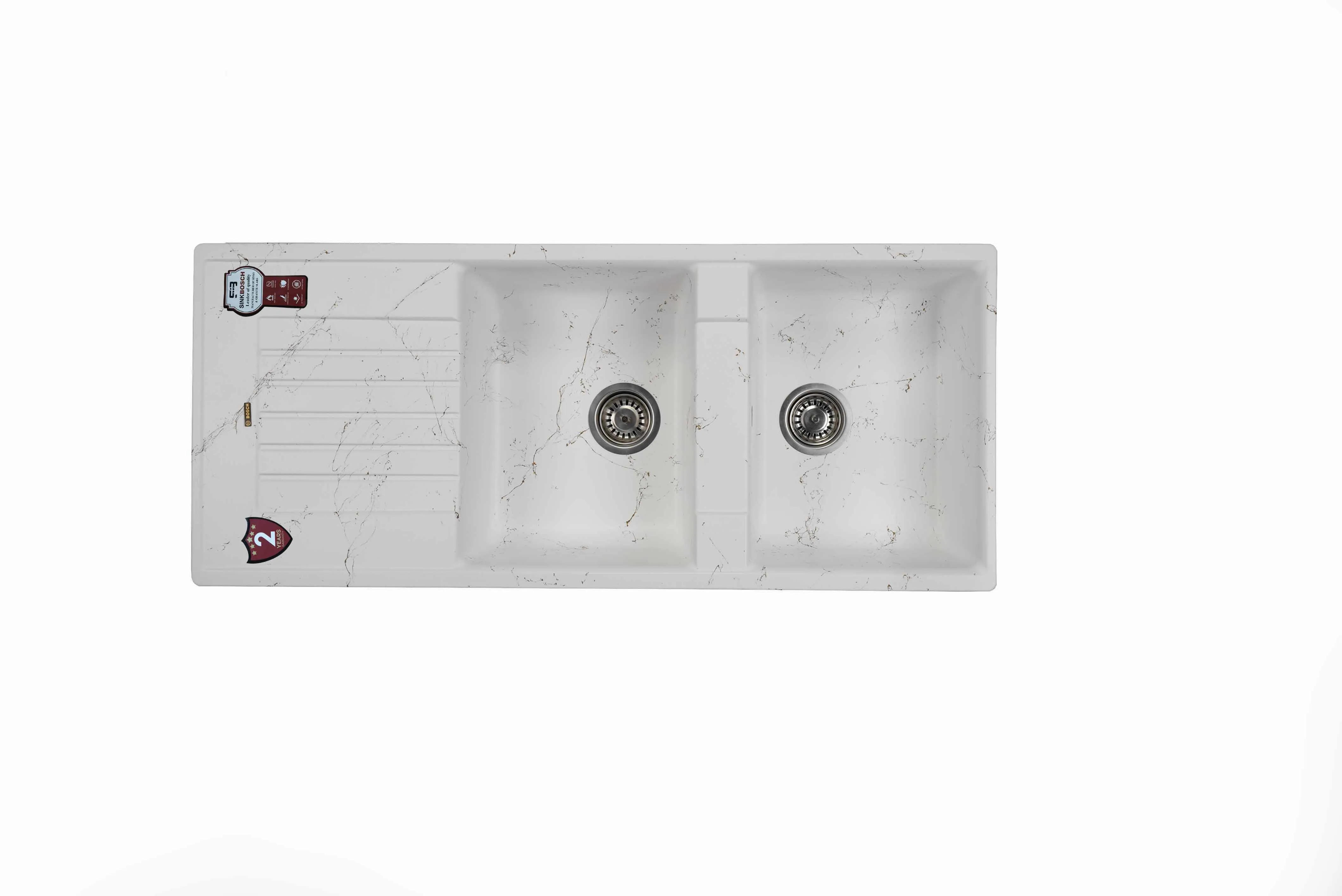 سینک ظرفشویی گرانیتی توکار H1007 - جزئیات نصب